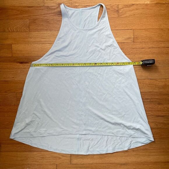 Lululemon top womens green gray activewear tank top size large - Picture 5 of 5